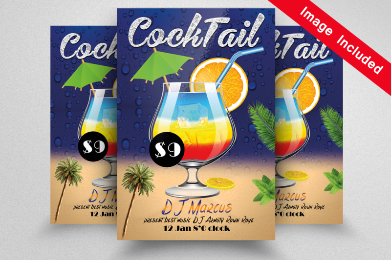 cocktail-party-flyer-templates