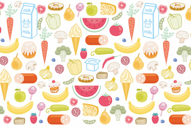 seamless-background-of-food