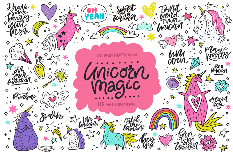 unicorn-magic-clipart-and-lettering