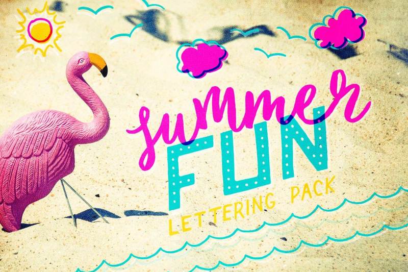summer-fun-lettering-pack