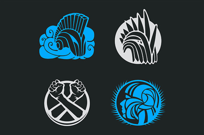 knight-helmet-logo-template