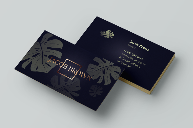 men-s-business-card-with-monstera