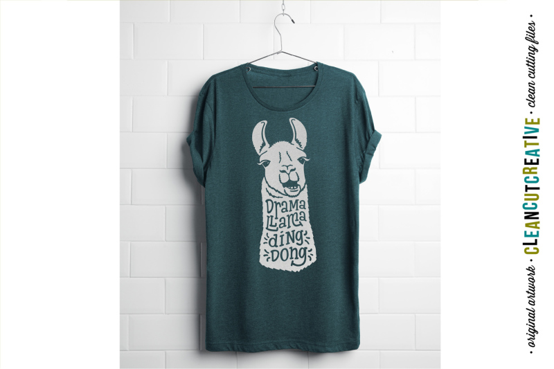 drama-llama-ding-dong-svg-dxf-eps-png-cricut-amp-silhouette-clean-cutting-files