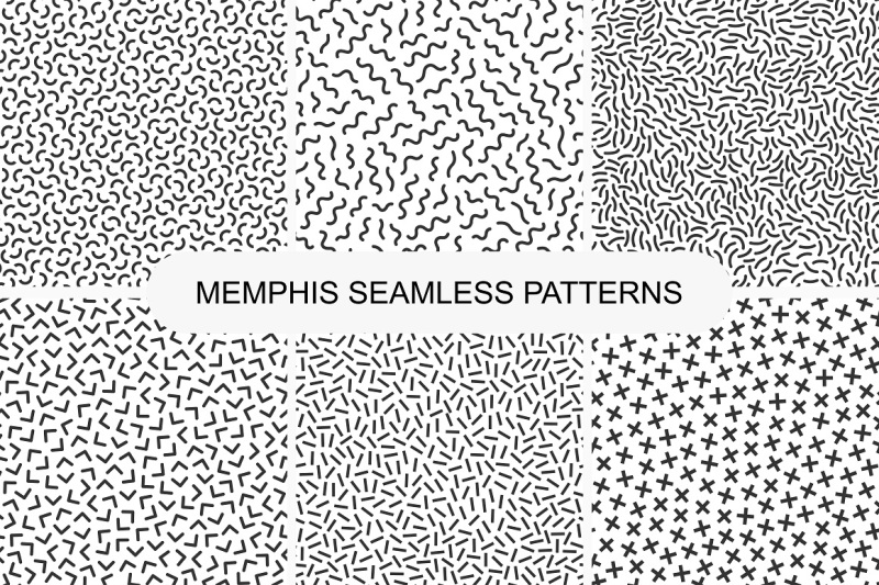 set-of-seamless-memphis-patterns