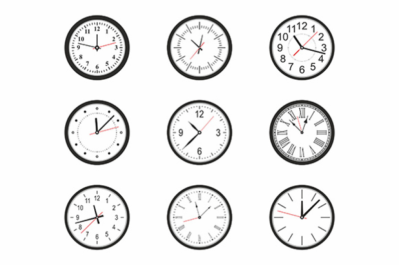 clock-icon-set
