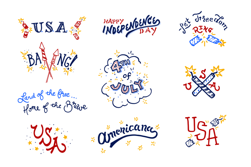 4th-of-july-americana-lettering-pack