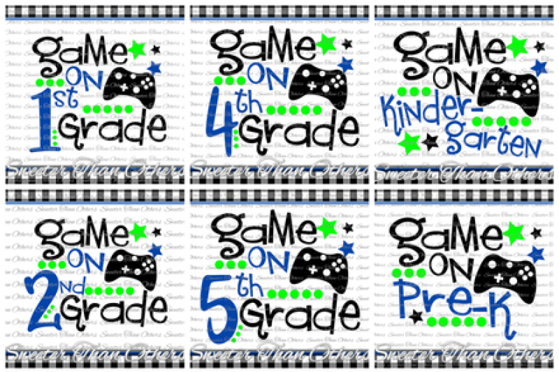 school-game-on-svg-bundle-kindergarten-first-day-of-school-svg-and-dxf-files-silhouette-studios-cameo-cricut-instant-download-scal