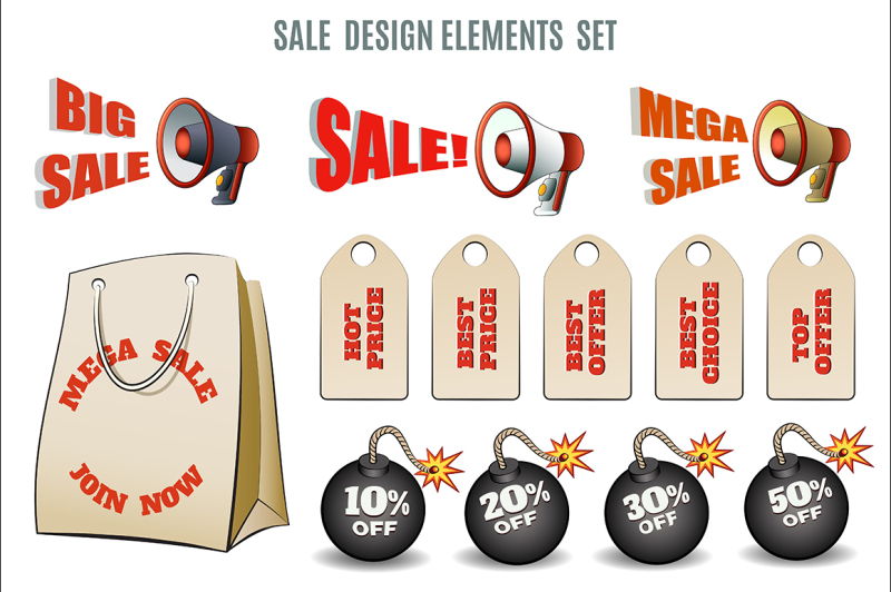 sales-badges-and-offers-set