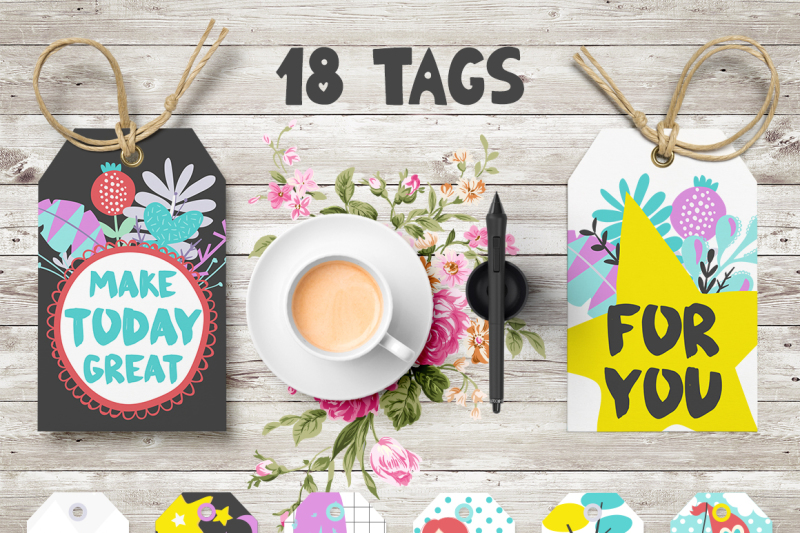 make-today-great-clipart-set