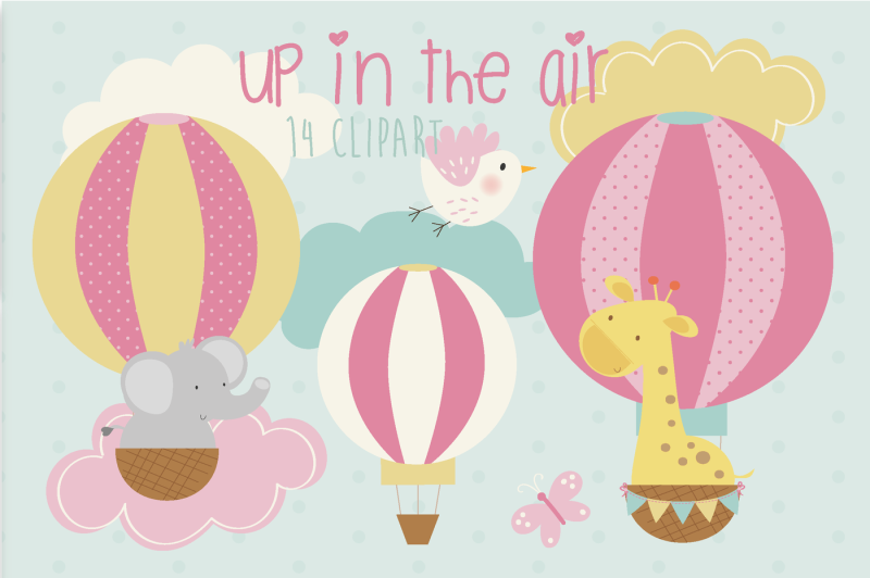 up-in-the-air-clipart-girls
