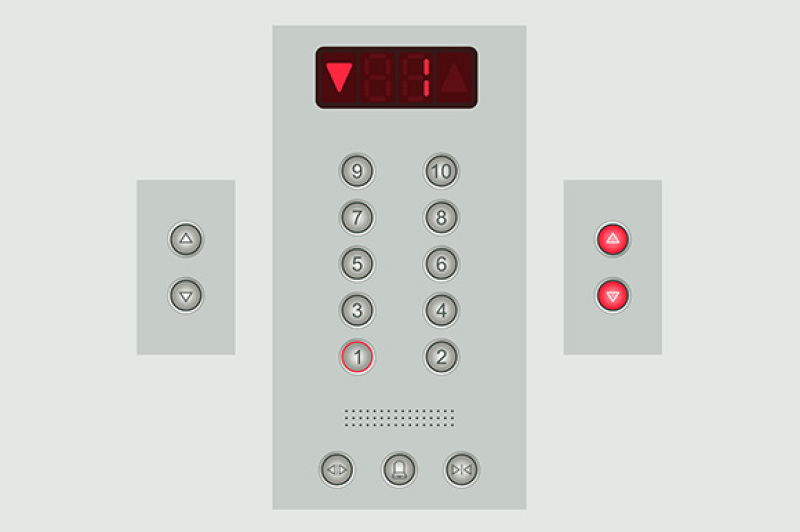 elevator-buttons-panel