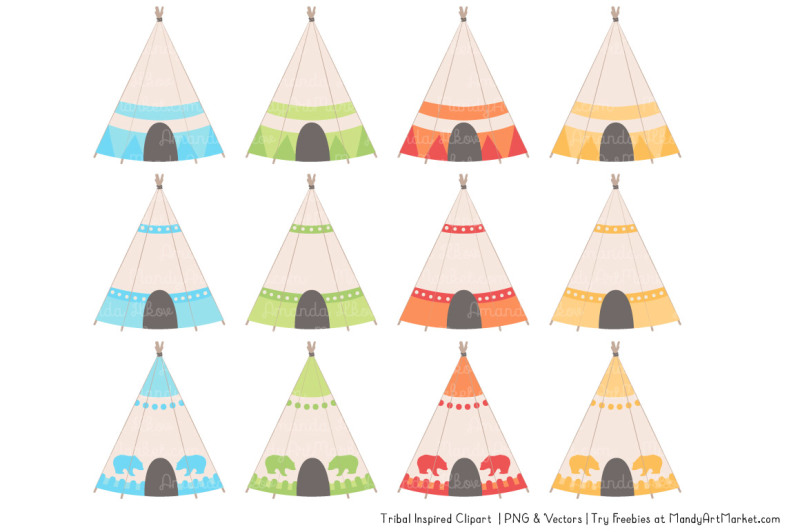 tribal-clipart-collection-in-fresh-boy