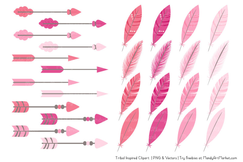 pink-tribal-vectors