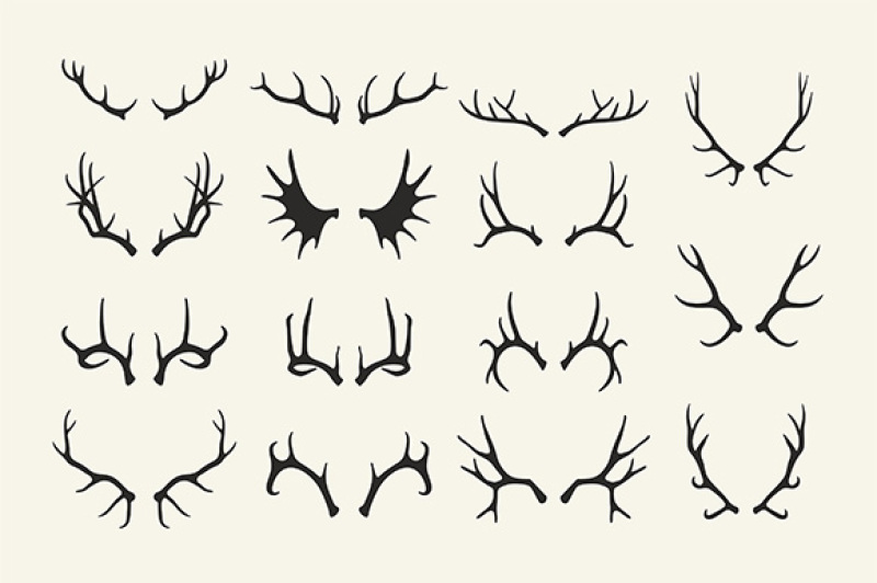 deer-antlers-set