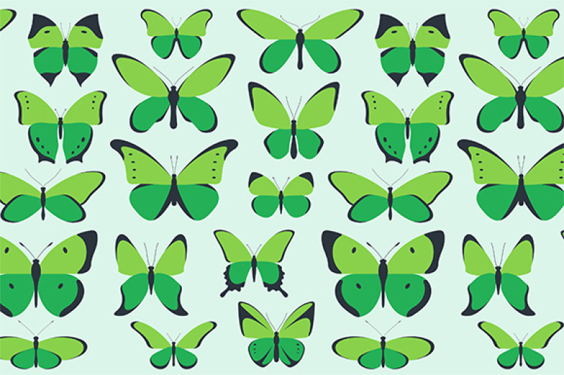 butterflies-set