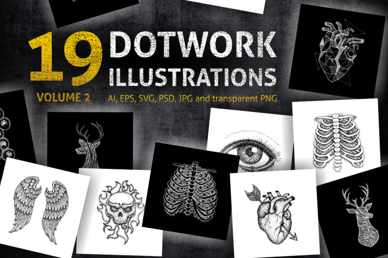 dotwork-sketches