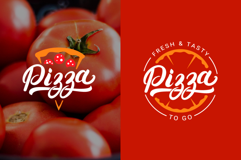 6-pizza-lettering-logo