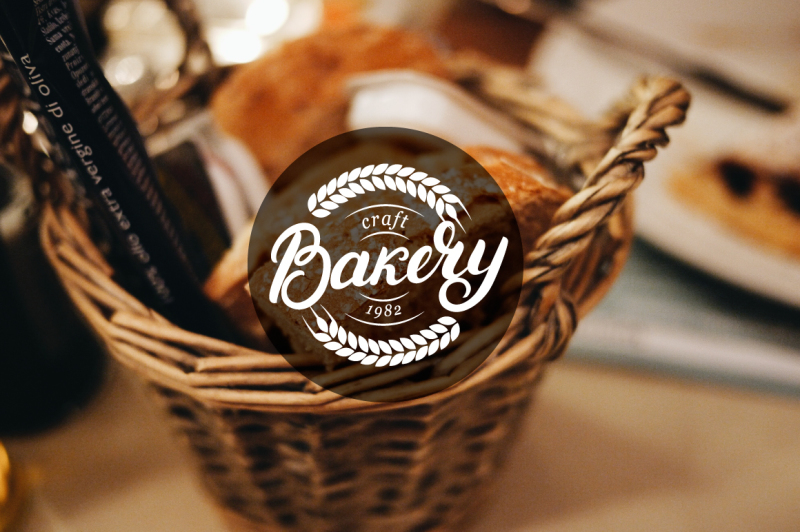bakery-logo-set
