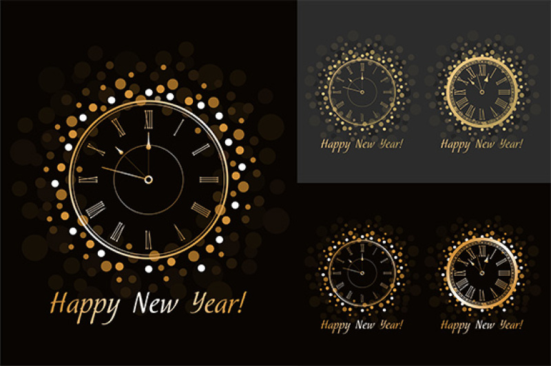 new-year-clock