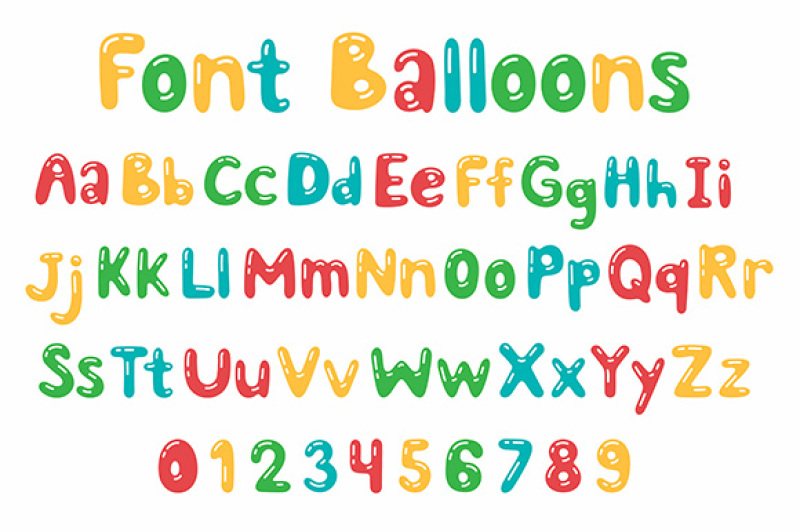 balloons-font-alphabet