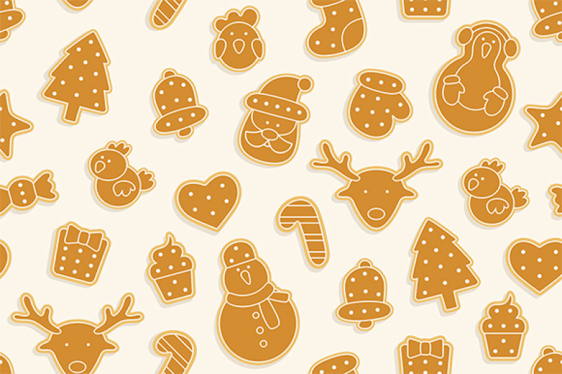 gingerbread-seamless-pattern