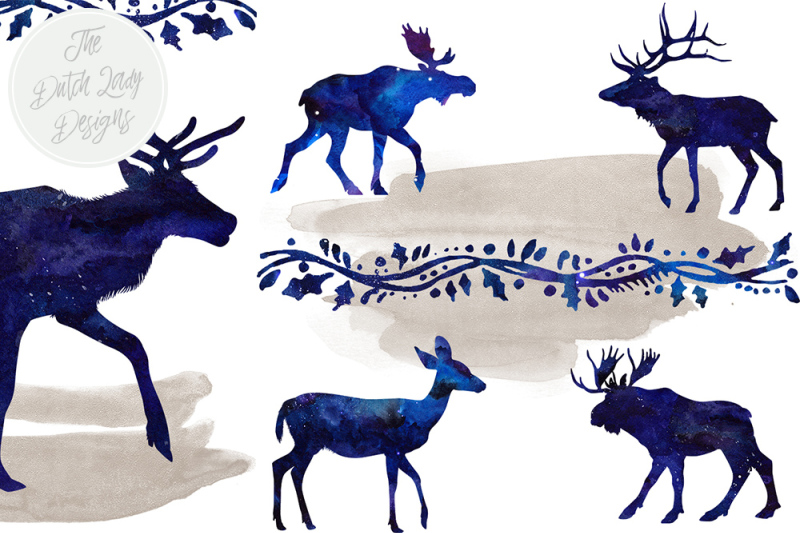 deer-reindeer-amp-moose-christmas-clipart-set