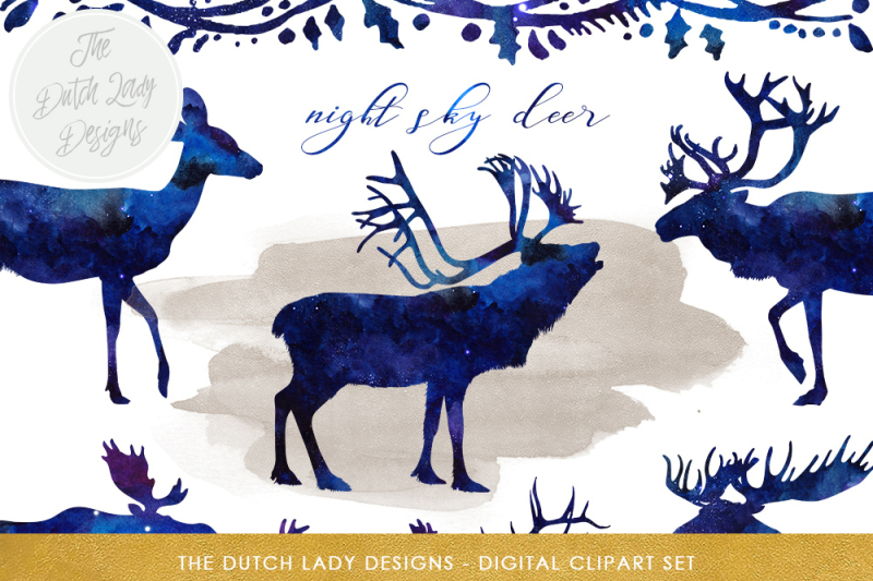 deer-reindeer-amp-moose-christmas-clipart-set