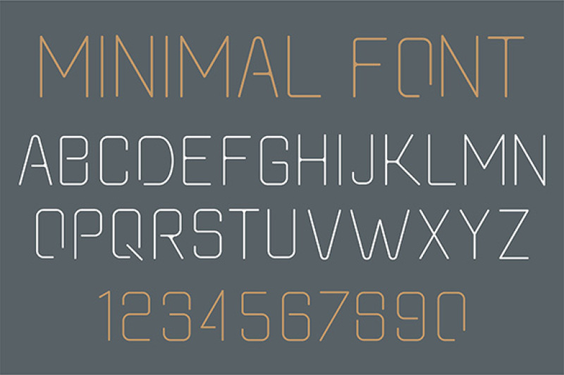 minimal-font