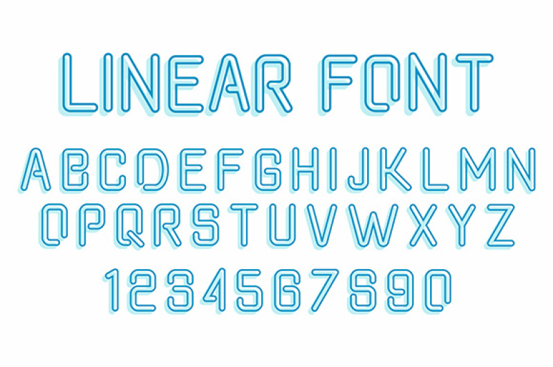 linear-font