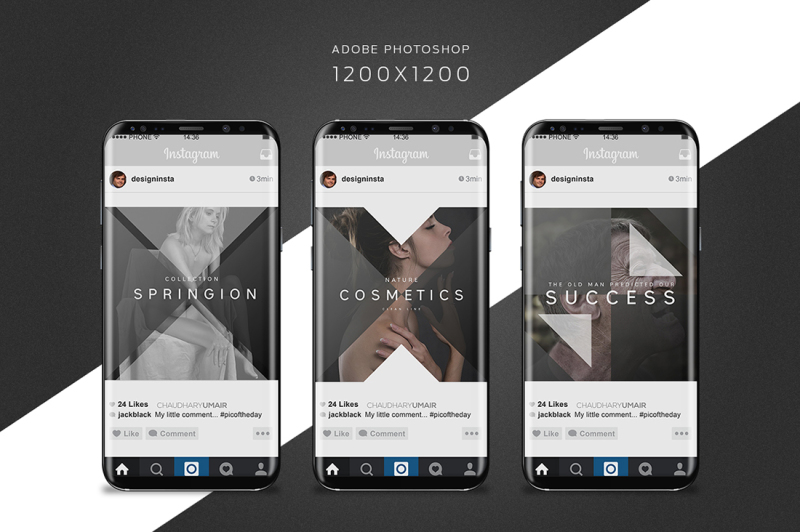 12-instagram-templates-social-media