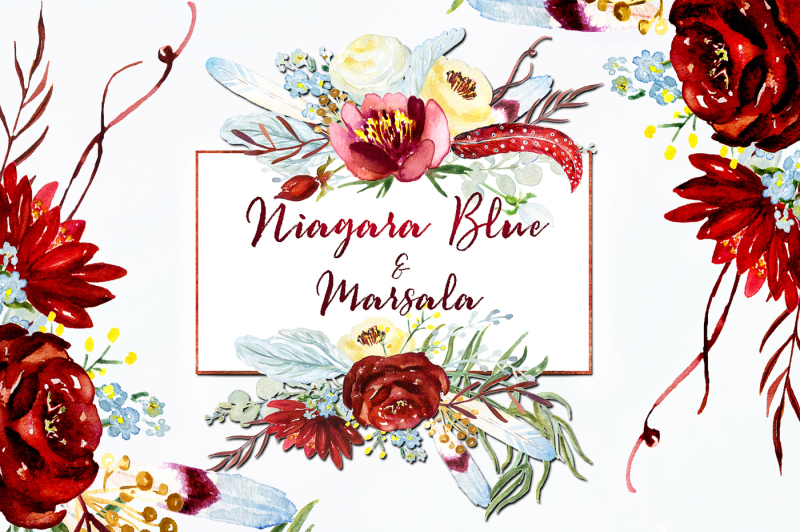 marsala-and-niagara-blue-flowers