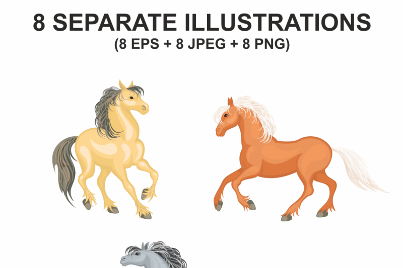 horses-vector-clip-art
