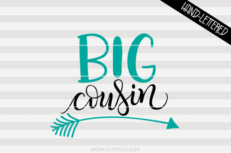 little-cousin-arrow-svg-png-pdf-files-hand-drawn-lettered-cut-file-graphic-overlay