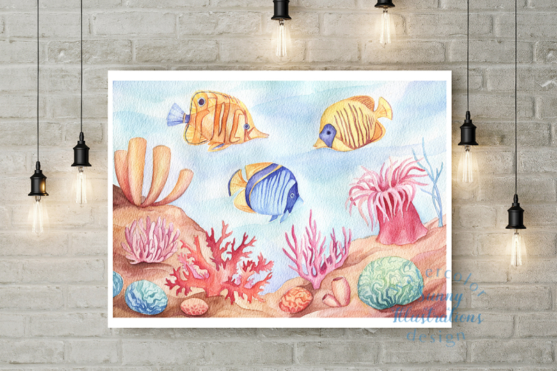 watercolor-seascapes