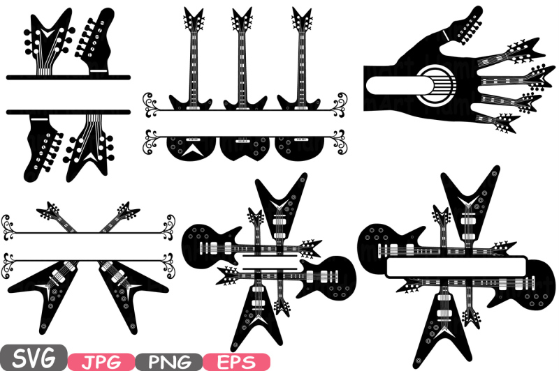split-rock-n-roll-music-cutting-files-svg-clipart-silhouette-welcome-long-live-rock-and-roll-heavy-metal-vinyl-eps-png-vector-577s