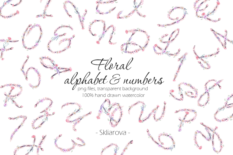 floral-alphabet-and-numbers