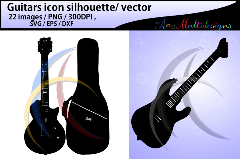 guitars-silhouette-svg-guitar-icon-guitars-svg-eps-png-dxf-vector-icon
