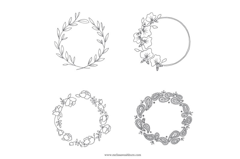 botanical-wreaths-vector-illustration