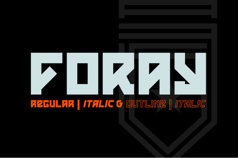 foray-typeface