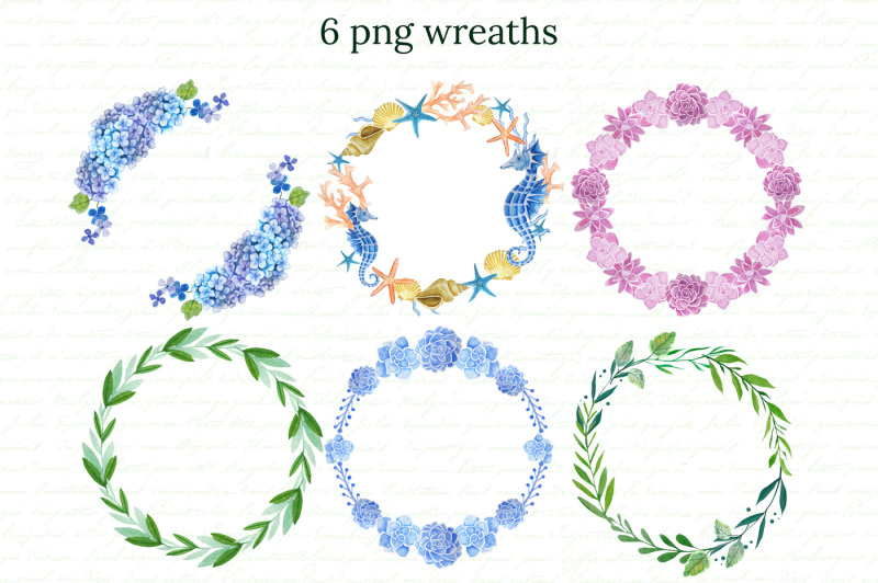 watercolor-wreaths-set-6-png-wreaths