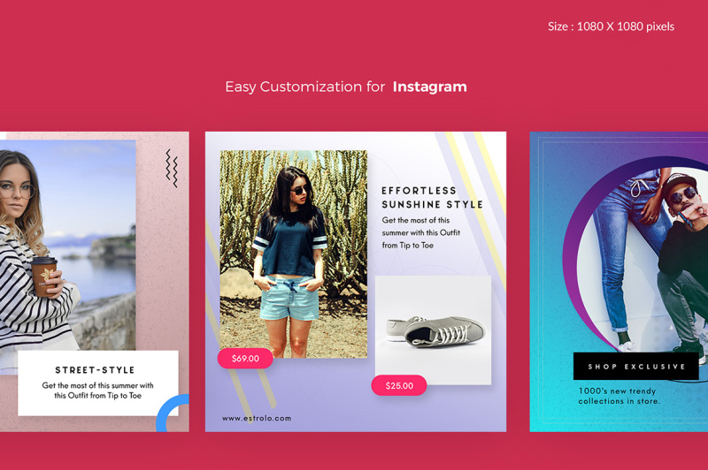 Bright Space Social Media Pack By Futurists Design Studio | TheHungryJPEG