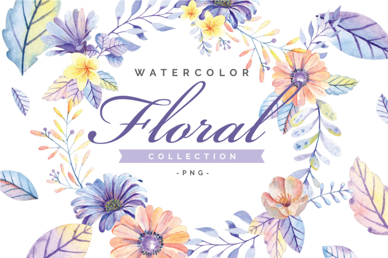 watercolor-floral-collection