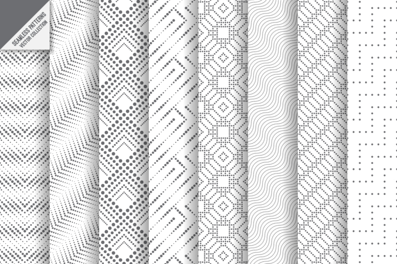 set-of-dotted-seamless-backgrounds