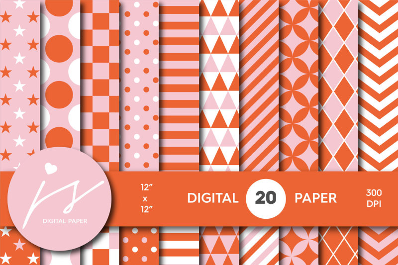 pink-and-orange-digital-paper-mi-642