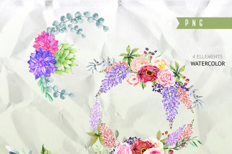 flower-watercolor-clipart-floral-clip-art-romantik-rose-flowers-bouquets-amp-arrangement-wedding-invitation-digital-file-png