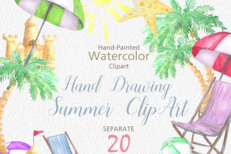 on-sale-summer-clipart-beach-clipart-digital-clipart-watercolor-summer-clipart-summer-papers-hello-summer-clipart-beach-clipart