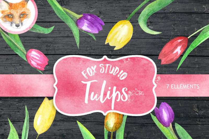 tulip-watercolor-clipart-flower-clipart-wedding-clipart-pink-flower-clipart-digital-clipart-hand-painted-floral-clipart-spring-flower
