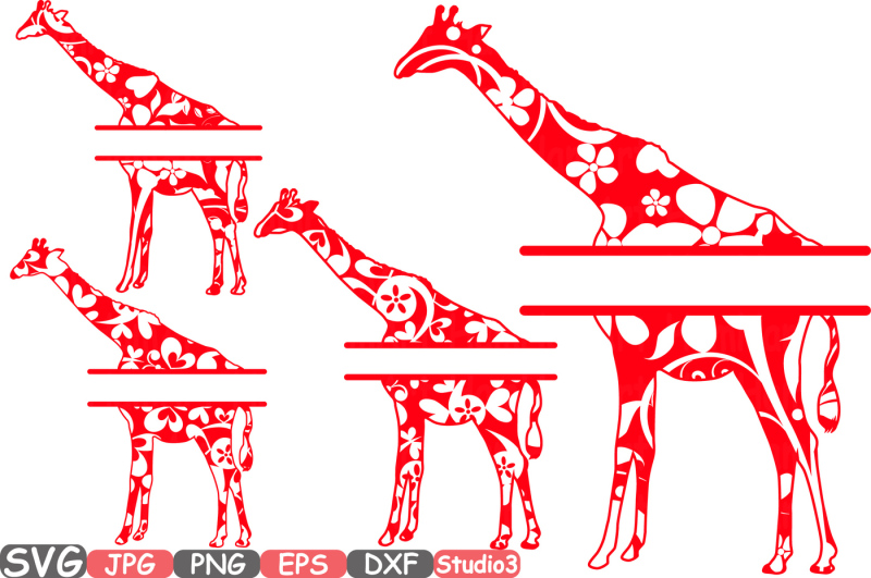 split-giraffe-mascot-jungle-animal-safari-monogram-circle-cutting-files-your-text-svg-silhouette-clipart-cricut-design-studio3-cameo-392s