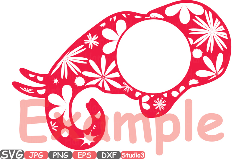 elephant-circle-mascot-v2-frames-jungle-animal-safari-flower-monogram-cutting-files-svg-silhouette-cricut-design-studio3-cameo-zoo-dxf-394s