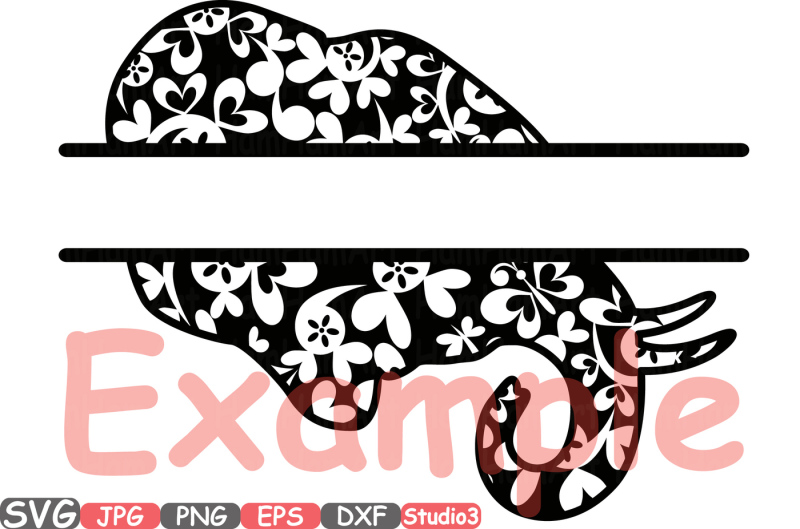 split-elephant-mascot-jungle-animal-safari-flower-monogram-cutting-files-svg-silhouette-cricut-design-studio3-cameo-clipart-eps-dxf-zoo-395s